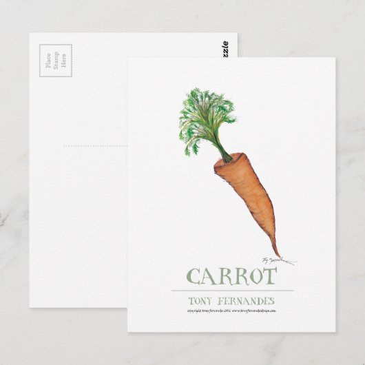wortelen, tonifernandes briefkaart (Voorkant / Achterkant)