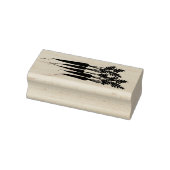 Wortelen Vegetarisch Vegan Rubberstempel (Stempel)