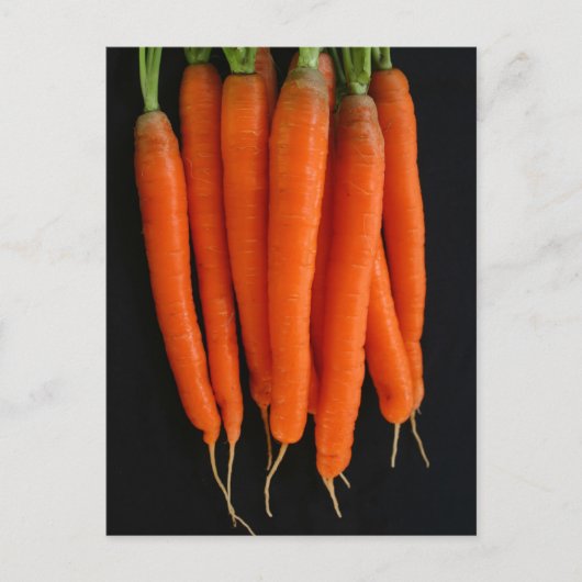 wortelen vers uit de tuin briefkaart (Voorkant)