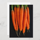 wortelen vers uit de tuin kaart (Voorkant / Achterkant)