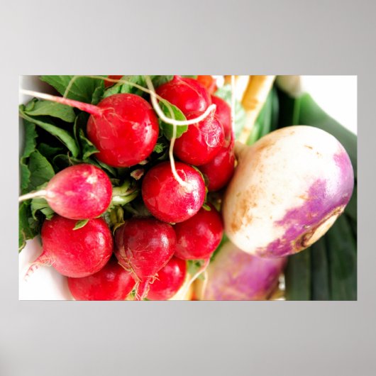 wortelgroenten poster (Voorkant)