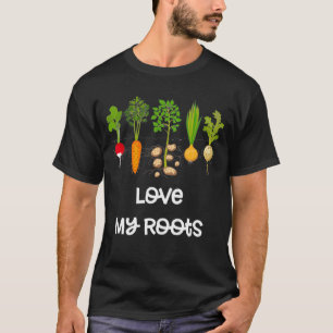 wortelgroenten tuinend tuintuft Gift 3Dk T-shirt