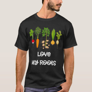 wortelgroenten tuinend tuintuft Gift 3Dk T-shirt