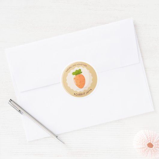 Worteljam Pot Etiket (Envelop)