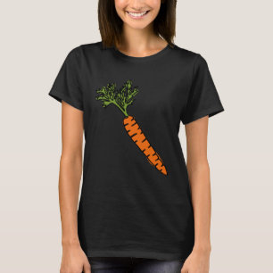 WORTELLIJN Gezond Voedsel Groenten Lekker Veganist T-shirt