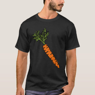 WORTELLIJN Gezond Voedsel Groenten Lekker Veganist T-shirt