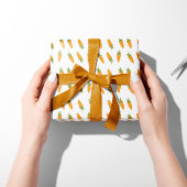 Wortelmotief Pasen Cadeaupapier Inpakpapier