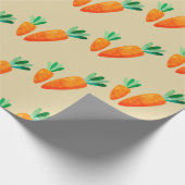 wortelpaaswikpapier cadeaupapier (Hoek)