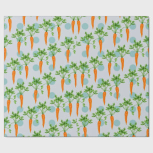 wortelpatroon cadeaupapier