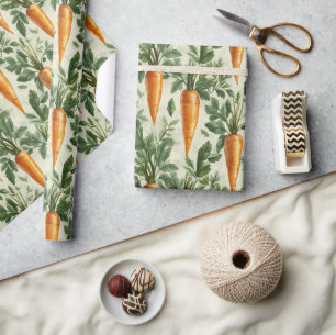 Wortelpatroon Spring Garden Decoupage Cadeaupapier