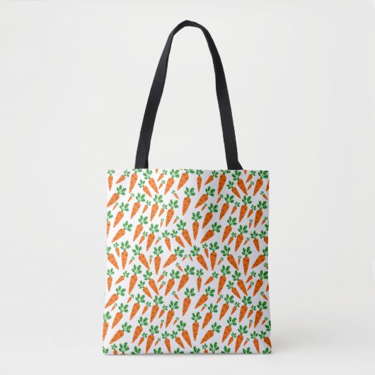 Wortelpatroon Tote Bag (Voorkant)