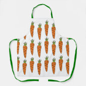 wortelplantaardig voedsel schort (Voorkant)