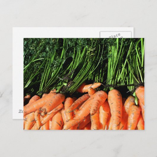 Wortels Briefkaart (Voorkant / Achterkant)