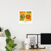 Wortels en erwten poster (Thuiskantoor)