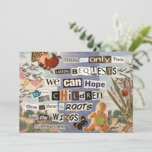 Wortels en vleugels (Staand voorkant)