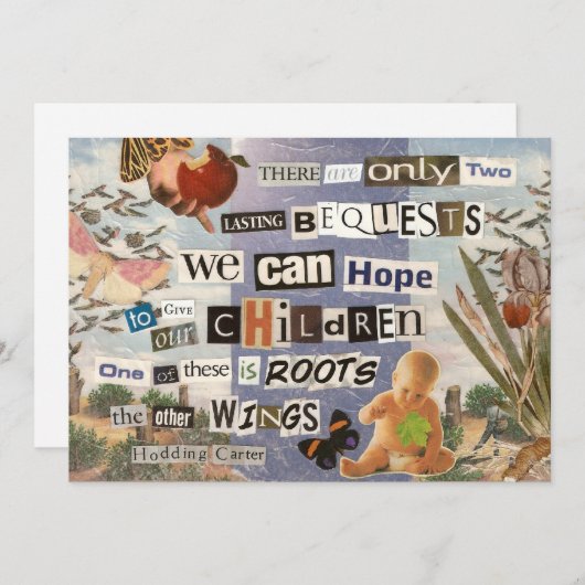 Wortels en vleugels (Voorkant / Achterkant)