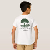 Wortels gaan dieper dan draden t-shirt (Achterkant volledig)