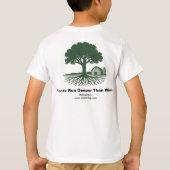 Wortels gaan dieper dan draden t-shirt (Achterkant)