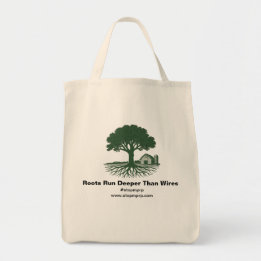 Wortels gaan dieper dan draden tote bag