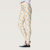 Wortels Groentepatroon Leggings (Links)