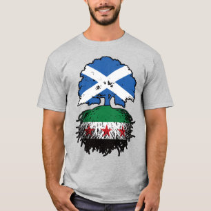 Wortels & Kroon: Schotland–Syrië Boom T-shirt