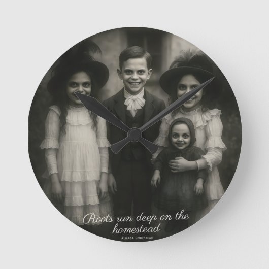 Wortels lopen diep in de ronde klok (Voorkant)