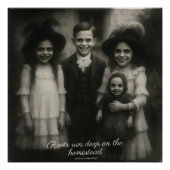 Wortels lopen diep poster (Voorkant)