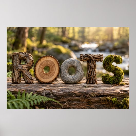 Wortels Poster (Voorkant)