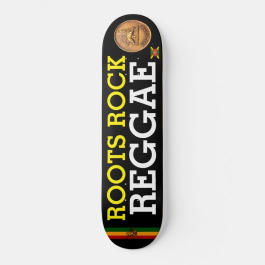WORTELS ROCK REGGAE Skateboard (Voorkant)