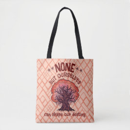 Wortels van Bestemming: Eigen Kracht Tote Bag