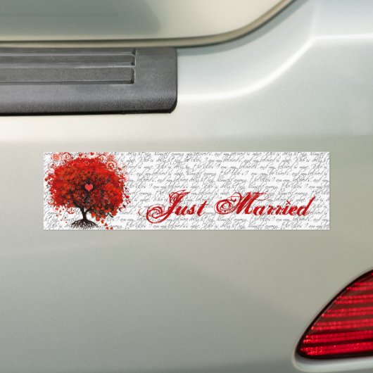 Wortels van Liefde Bumpersticker (Op auto)