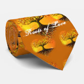 Wortels van Liefde Stropdas (Opgerold)