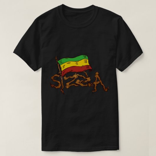 wortels van Sizzla T-Shirt.png T-shirt (Design voorkant)