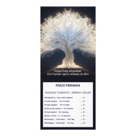 Wortels van Starlight | Lichtgevende Boom des Leve Reclamekaart