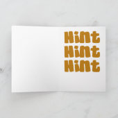 WORTELS VOOR KERST FEESTDAGEN KAART (Binnen)