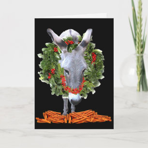 WORTELS VOOR KERST FEESTDAGEN KAART