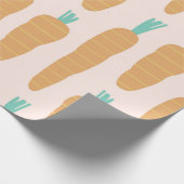 wortelstreeppatroon cadeaupapier (Hoek)