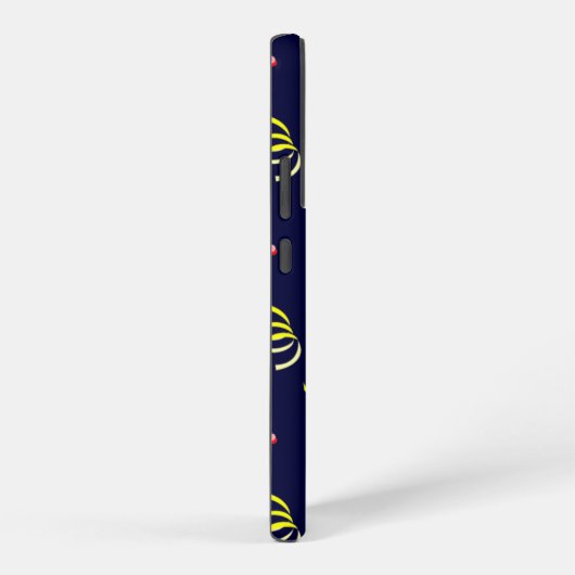 Worteltaart Cupcake & Confetti Blauw Samsung Galaxy Hoesje (Rechterkant)