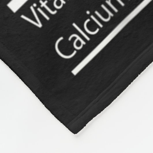 Worteltaart Voedingsfeiten Thanksgiving Kerst Fleece Deken (Hoek)