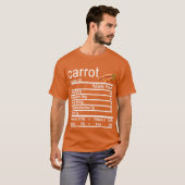 wortelvoeding Feiten Funny Thanksgiving T-shirt (Voorkant volledig)