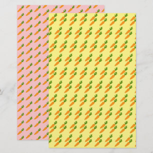 Wortelvoedsel culinair Scrapbook Papier