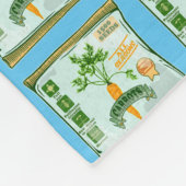 Wortelzaden voor het kweken van groenten fleece deken (Hoek)