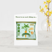 Wortelzaden voor het kweken van groenten kaart (Gele Bloem)