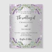 Wortende luxe magnetische uitnodiging (Voorkant)