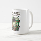 Worth a Shot Lantern Toast Grafische T-shirt Koffiemok (Voorkant rechts)