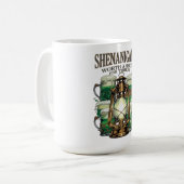 Worth a Shot Lantern Toast Grafische T-shirt Koffiemok (Voorkant links)