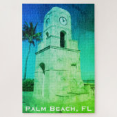 Worth Avenue Clock Tower - Palm Beach, FL Legpuzzel (Verticaal)