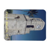 Worth Avenue Clock Tower - Palm Beach, FL Magneet (Horizontaal)