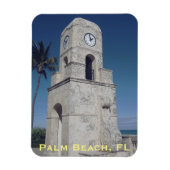 Worth Avenue Clock Tower - Palm Beach, FL Magneet (Verticaal)