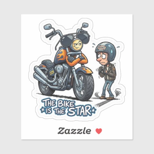 Worth Every Penny Biker Art Sticker (Vel)